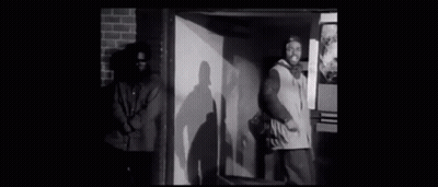 Group Of People In Front Of Fence The Method GIF