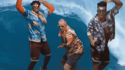 Group Of People In Turkey Costumes Watching Virginia Tech Vs Virginia Football GIF