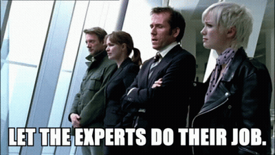 Group Of People Let The Experts Do Their Job GIF