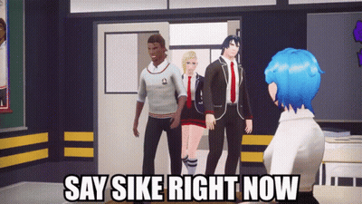Group Of People Saying Sike Right Now GIF