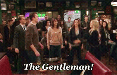Group Of People Saying The Gentleman GIF