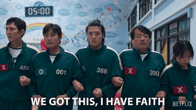 Group Of People Saying We Got This I Have Faith GIF