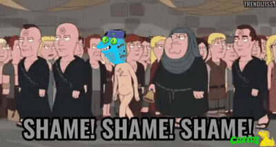 Group Of People Shame Shame Shame GIF