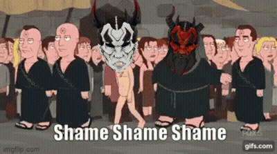 Group Of People Shame Shame Shame GIF