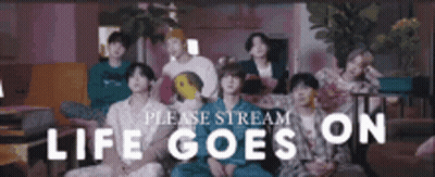 Group Of People Sitting In Living Room Life Goes On GIF