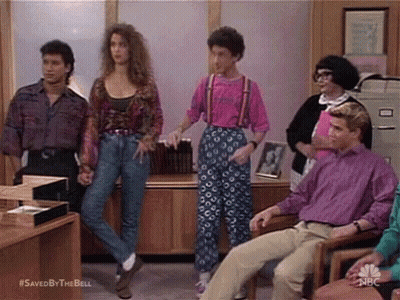 Group Of People Standing Around Woman GIF