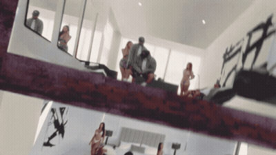 Group Of People Standing By Sign Saying Ff GIF