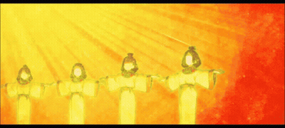 Group Of People Standing In A Row GIF