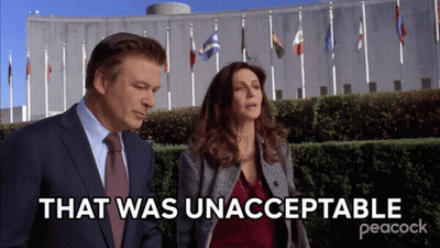 Group Of People Standing In Line GIF