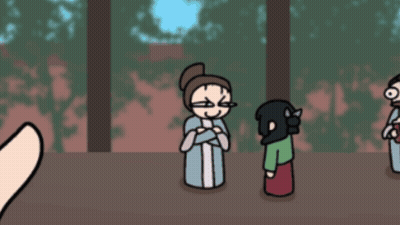 Group Of People Standing In Park GIF