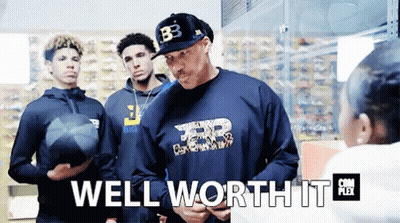 Group Of People Standing Together Saying Well Worth It GIF