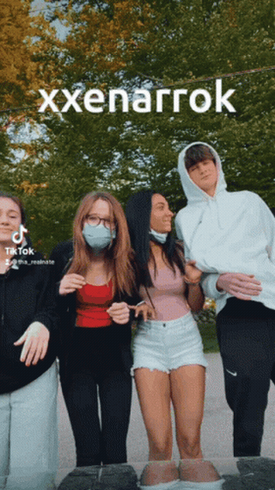 Group Of People Standing With Xxenarrok GIF