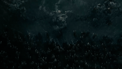 Group Of People Swimming In Dark Water GIF