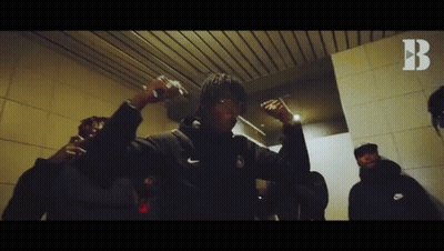 Group Of People With Hands In Air GIF