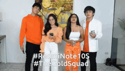 Group Of People With Redminote10s Thegoldsquad GIF