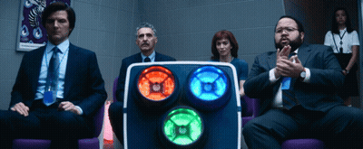 Group Of People With Skeleton Sign GIF