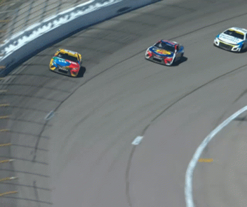 Group Of Race Cars Racing With Toyota GIF