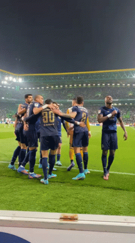 Group Of Soccer Players Number 30 GIF
