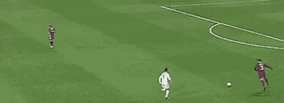 Group Of Soccer Players Playing On Green Field GIF