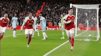 Group Of Soccer Players With Coca Cola Ad GIF