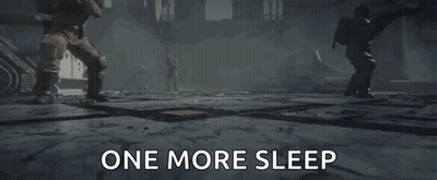 Group Of Soldiers Saying One More Sleep GIF