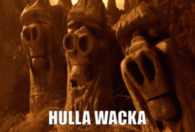 Group Of Statues With Something Not Right GIF