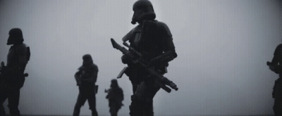 Group Of Stormtroopers In Fog GIF