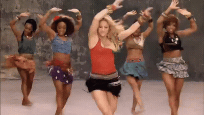 Group Of Women Dancing In A Circle GIF