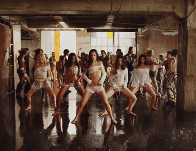 Group Of Women Dancing In A Room GIF
