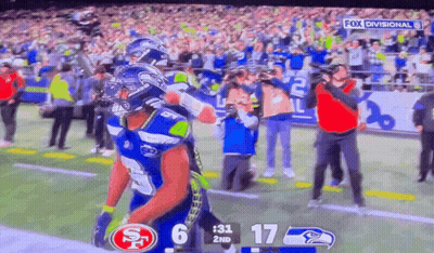 Group Of Women Fighting While Man Stands Behind GIF