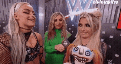 Group Of Women Holding Puppet And Smiling GIF