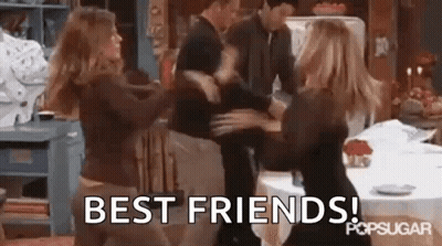 Group Of Women Hugging In Kitchen Best Friends GIF
