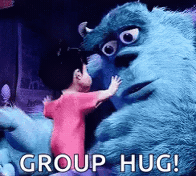 Group Of Women Hugging Sistas GIF