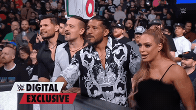 Group Of Wrestlers In Ring Wearing Masks GIF