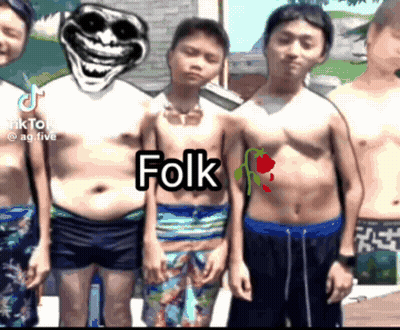 Group Of Young Men Folk GIF