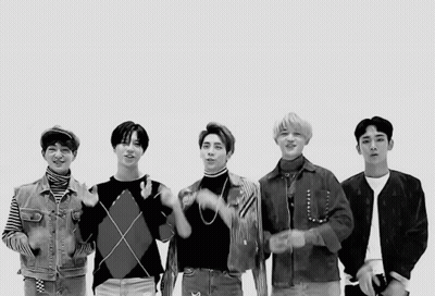 Group Of Young Men Standing GIF
