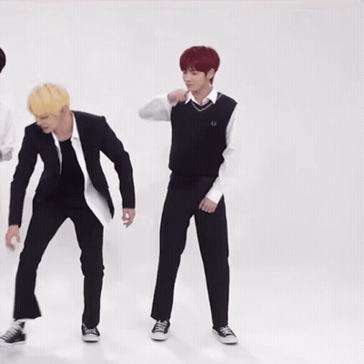 Group Of Young Men Standing Next To Each Other GIF