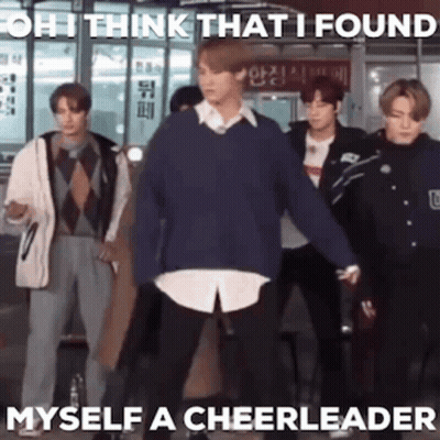 Group Of Young Men Standing GIF
