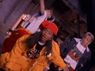 Group Of Young People Dancing In A Room GIF