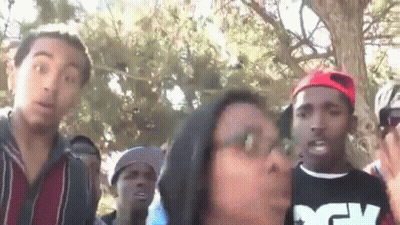 Group Of Young People Standing Together GIF