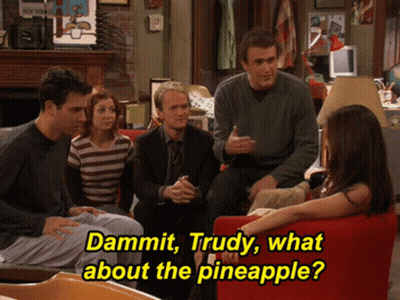Group On Couch Dammit Trudy What About The Pineapple GIF