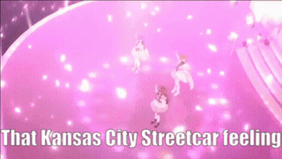 Group On Pink Stage That Kansas City Streetcar Feeling GIF