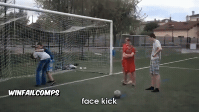Group On Soccer Field With Winfailcomps GIF
