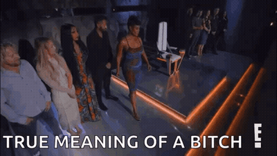 Group On Stage True Meaning Of A Bitch GIF