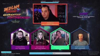 Group Playing Bedlam Game GIF