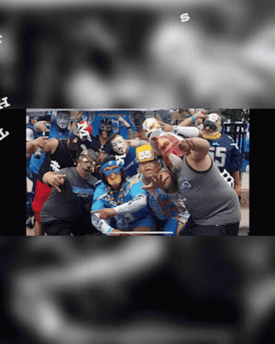 Group Posing With Number 55 Shirt GIF