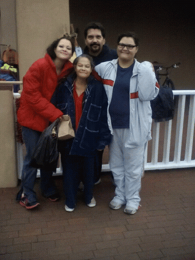 Group Posing With Reebok Jacket GIF