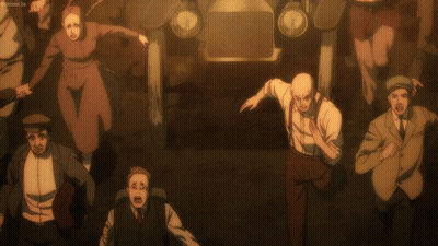 Group Running In Front Of Car Saying Dominion.co.uk GIF