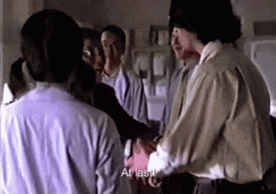 Group Saying At Last GIF