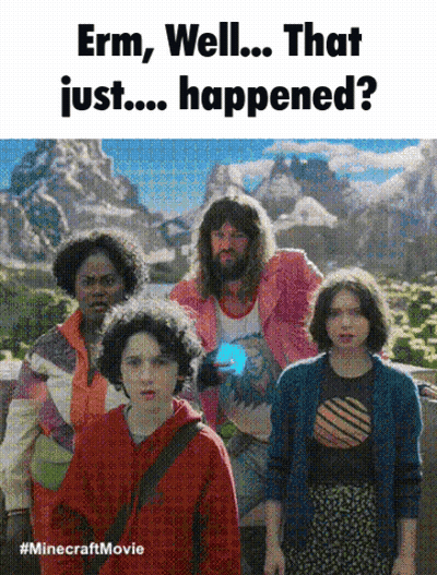 Group Saying Erm Well That Just Happened GIF